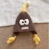 Gorro Protector de Oídos para Bebé, Gorro de Invierno para Hombres y Mujeres, Gorro Tejido Lindo y Súper Lindo, Gorro Grueso Cálido de Punto, Gorro de Lana