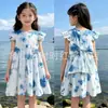 Ropa Tie-Dye para Niños 2026 Verano Nuevo Estilo Hecho a Mano Tie-Dye Teñido con Plantas Estilo Étnico Ropa para Niños y Niñas