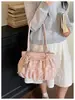 E-commerce Transfronteiriço Fábrica de Origem de Bolsas de Mão Bolinhas Laço Plissado Bolsa Nuvem Feminina Novo Estilo 2026