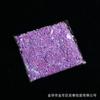 Novo Pó Glitter Resistente a Altas Temperaturas Prata Laser Estrelas Pentagramas Irregulares Pacote de 1g Acessórios Simples para Decoração de Unhas