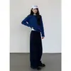 Calça Macia Repelente à Água para Exterior Nan Tao [Ilha Rin Dongzhi] para Mulheres Outono Inverno Novo Acolchoada com Veludo Calça Casual Quente
