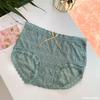 Ropa interior de mujer de talla grande de alta gama con borlas de encaje que cubre toda la cadera con refuerzo de algodón Oferta Especial de Liquidación Ropa interior de mujer