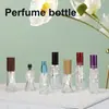 Spot Mayoreo Botella Dispensadora de Perfume de 10 ml Estilo Múltiple Botella con Bola Rodante Botella de Spray para Perfume Tapa de Aluminio Anodizado Colorida Tapa de Madera