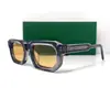 Moda Retro Transfronteriza Europea y Americana Tendencia Gafas de Sol de Acetato con Marco Pequeño con un Toque de Lujo para Mujer, Gafas de Sol Polarizadas con Protección UV