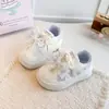 Zapatos Casuales Estilo Academia para Niñas Verano 2026 Encaje Perla Moño Tenis de Princesa Niños Medianos y Grandes Zapatos de Skate
