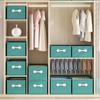 Caja de Almacenamiento para Armario para Ropa, Ropa Interior, Calcetines, Artículos Varios, Canasta de Almacenamiento, Tipo Cajón de Tela, Plegable y Ahorra Espacio