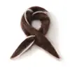 Bufanda Triángulo Versátil de Punto Pequeño, Bloques de Color, Otoño e Invierno, Nueva, Cálida para el Cuello