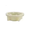 Taza Fría Única Taza para Verduras Tuerca de Fijación para Grifo Tapa Recta de Cobre Tapa de Cuatro Esquinas Tuerca de 4 Puntos Sujetador para Grifo