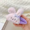 Nuevo Clip para el Pelo Lateral de Felpa Lindo para Otoño e Invierno Pinza Grande de Esponja Bb Pasador Dulce Accesorio para el Cabello