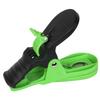 Clip para Puro de Golf al por Mayor Transfronterizo, Clip Doble para Cigarrillos con Tijeras Integradas, Clip Portátil de Plástico ABS para Puro de Golf