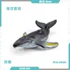 Conjunto de Figuras Realistas de Animais Marinhos Transfronteiriço: Tubarão, Baleia, Golfinho, Pinguim e Outras Criaturas Subaquáticas Materiais para Modelo de Mesa de Areia