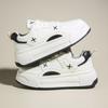 Zapatos Blancos de Estilo Coreano Nuevo de Primavera 2024 para Mujer Ins Estudiante Zapatillas Deportivas y de Ocio Zapatos para Street Shooting Suela Gruesa Aumentantes C10
