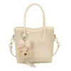 Bolso Cubo Casual de Nicho Retro de Moda 2026 Otoño Nuevo Color Sólido Ligero para Viajes Cruzado al Hombro