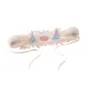 Faixa de cabelo com orelhas de coelho Lolita cultura asiática doença fofo pelúcia asas de anjo headdress Niang Lolita headdress