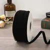 Accesorios de Lazo de Cinta de Terciopelo Sencillos, Cinta Flockada de Color Sólido, Lazos para Envoltura de Regalos, Correas Hechas a Mano para Manualidades