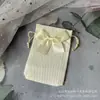 Bolsa de Lino con Cordón Bolsa para Empaquetar Joyería de Lino Imitación Bolsa de Regalo con Lazo Bolsa de Almacenamiento con Cordón Bolsa para Especias Fabricante Venta al por Mayor