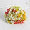 Buquê Simulado Orquídea Saltitante Crisântemo Acabamento de Alta Qualidade Margarida Pequena Casamento Flor Falsa Decoração de Casa Fabricante de Flores de Plástico Atacado