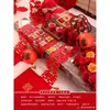 Decoração de Quarto de Casamento Mesa de Centro Decoração Sala de Estar Novo Estilo Chinês Conjunto de Chá de Casamento Encadernação Banquete de Casamento Decoração de Casamento