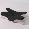 Almohada con Forma de Mariposa para Protección de la Columna Cervical, Ayuda para Dormir, Almohada de Tracción para Adultos, Almohada Viscoelástica, Almohada Multifuncional para Dormir de Lado para Estudiantes