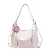 Yue Zi Bolsa Retrô de Luxo Grande Capacidade Feminina 2026 Primavera Nova Casual Personalidade Bolsa de Ombro Único Transversal Feminina