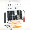 Comercio exterior nuevo 350 Piezas en caja clip panel de carrocería forro clip remache de nylon coche