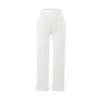 Pantalones Sexy Acampanados Micro Acampanados Estilo Deseo Puro para Mujer Otoño e Invierno Nuevo Elástico Cintura Alta Acampanados Ajustados Casuales