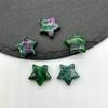 Colgante de estrella de cinco puntas de piedra natural sin agujero, 20 mm, cristal de piedra natural, gran oferta, accesorios de joyería de estrella y luna.