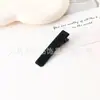 Nuevo clip negro simple pinza de pico de pato pinza para el pelo accesorios al por mayor pinza para el pelo hecha a mano DIY accesorios para pinzas de pelo accesorios para el pelo cabeza