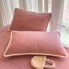 Funda de Almohada y Juego de Relleno de Terciopelo de Leche Engrosado Funda de Almohada de Terciopelo Coral de Invierno 2025 Nueva Funda Grande para Relleno de Almohada Toalla