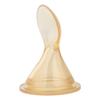 Cuchara con Cabeza de Pasta de Arroz Accesorios para Botella de Pasta de Arroz Cuchara de Alimentación para Bebé de Silicona Herramienta Complementaria para Alimentos Fideos de Arroz Cuchara Suave