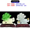 Adorno de resina de col de jade que trae fortuna para sala de estar, decoración del hogar, decoración de entrada, regalo de empresa para inauguración, venta al por mayor