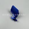 Aleación de aluminio cabeza de soporte de rebote caña de pescar competitiva batería cabeza de mariposa negro pozo Soporte para cañas cabeza de cuerno Venta al por mayor