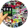 100 Adesivos de Graffiti Rock da Banda Green Day DIY Guitarra Caderno Mala Adesivos à Prova d'Água