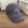 Gorra de Béisbol Bordada de Pico de Montaña para Mujer 2025 Nuevo Otoño Algodón Lavado Circunferencia de Cabeza Grande Adelgazante Facial Moda Gorra de Visera para Hombre