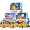 Comércio Exterior Crianças Carrinho de Trilho Deslizante Montável Carrinho Ejetor Brinquedo Caixa Portátil DIY Brinquedo de Estacionamento Modelo de Carro
