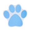 Dog paw print cartoon três cores adesivos antiderrapantes banheiro banheira à prova d'água sem costura forte autoadesivo antiderrapante para crianças adesivos antiderrapantes