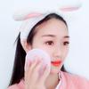 Esponja Facial, Esponja para Polvos, Esponja Limpiadora, Esponja Limpiadora Facial, Esponja de Maquillaje, Algodón Limpiador Facial, Desmaquillante, Paño Limpiador Facial