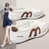 Zapatos para mujer K1529, súper cómodos, zapatillas blancas estilo alemán para mujer, nuevo modelo de otoño 2026, suela plana, antideslizantes, para mujeres embarazadas, de corte bajo, estilo Forrest Gump