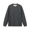 Camiseta térmica de manga larga para hombre con cuello redondo de cachemir, hecha de seda de morera y lana de oveja, nueva sudadera básica engrosada Otoño e Invierno 2026
