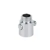 Cabezal de Ducha para Baño de RV con Doble Rosca Externa, Rosca de 1/2 Pulgada, Parada de Agua con un Solo Toque, Válvula Ajustable, Cabezal de Ducha para Uso Doméstico