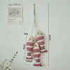 Estilo Mediterrâneo Criativo Peixe de Tecido Artesanal Decoração de Corda Enfeite para Pendurar na Parede Adereço de Fotografia