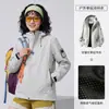 Chaquetas Tres en Uno para Hombre y Mujer, Nuevas para Primavera, Otoño e Invierno, Cortavientos e Impermeables, con Forro de Plumas, Chaquetas para Senderismo y Montañismo al Aire Libre