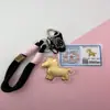 Shuibeizijin 999 Llénalo de Dinero Inmediatamente Llavero Dorado Colgante para Bolso de Teléfono Móvil Colgante del Año del Caballo Regalo Tienda de Oro Regalo