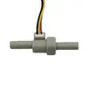 Sensor de flujo de agua con medidor de flujo Hall de grado alimenticio Saisheng'Er Pom, pequeño y de alta precisión