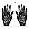 Plantillas Populares de Tatuaje de Henna Transfronterizas, Plantillas de Tatuaje Temporales para Manos, Plantillas para Pintura de Manos de Boda, Plantillas para Pintura de Manos de Escenario