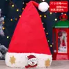 Decoraciones navideñas adultos niños lentejuelas multicolor asta tela sombrero fiesta de Navidad accesorios de fiesta al por mayor