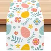 2026 Nuevo Camino de Mesa Estampado de Pascua Transfronterizo Amazon Atmósfera Festiva Mantel Decorativo Sala de Estar Mesa de Comedor Mantel Individual