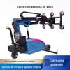 Sugador de vidro elétrico para carro, manual, para carregar, levantar, sucção grande, duas toneladas, manipulador de instalação em canteiro de parede cortina