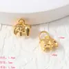 Pingente Banhado a Ouro DIY, Cabaça Atratora de Dinheiro, Bule, Pulseira de Lingote, Colar, Materiais para Miçangas Artesanais, Acessórios
