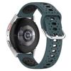 Adequado para pulseira de relógio de silicone de duas cores Samsung galaxy watt4/5 pulseira esportiva Huawei/Huami